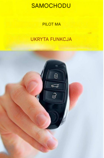 Przytrzymaj przycisk pilota samochodu przez 5 sekund: Praktyczna wskazówka.