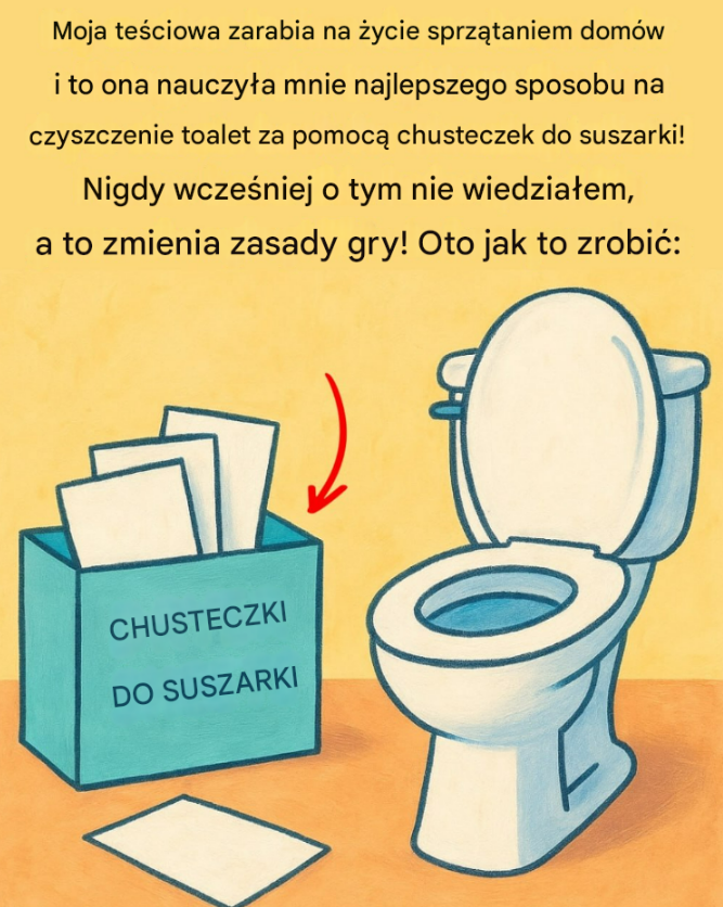 Chusteczka do suszarki, która uratowała moją łazienkę (i moją godność)