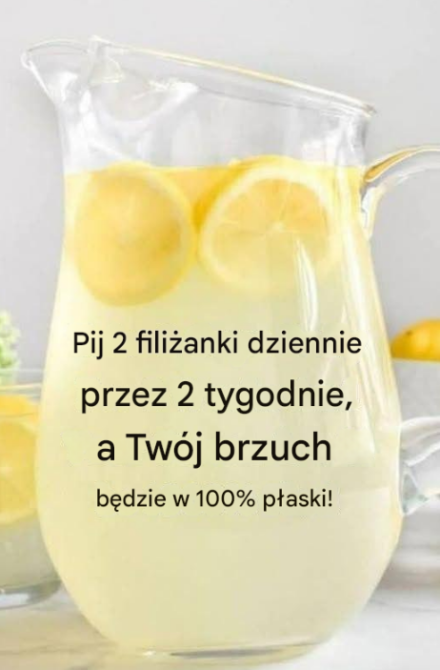 Poranny napój odchudzający