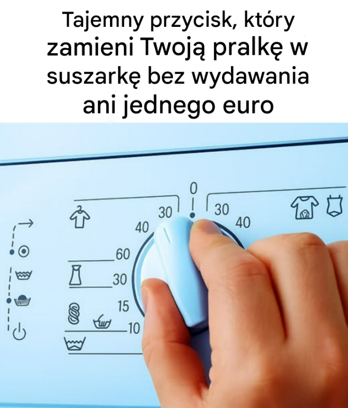 Sekretna sztuczka, która zamienia każdą pralkę w suszarkę: oszczędza pieniądze i nie zajmuje miejsca.