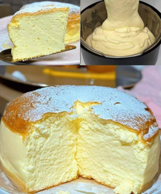 Przepis na lekko wilgotne ciasto jogurtowe w kształcie chmurki