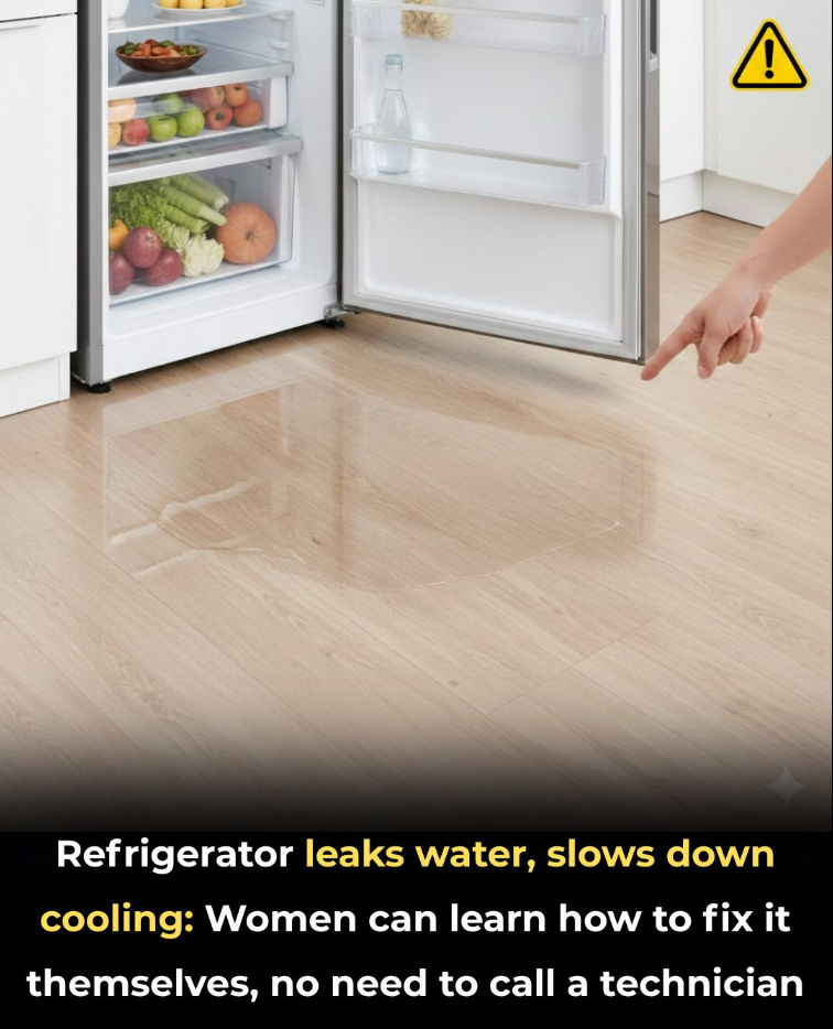 Lodówka przecieka, spowalnia chłodzenie: Kobiety mogą nauczyć się, jak naprawić to samodzielnie, bez konieczności wzywania technika
