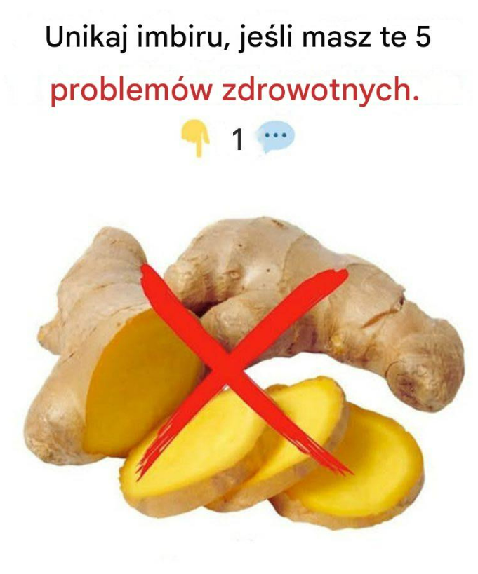 Unikaj herbaty imbirowej, jeśli masz TE problemy zdrowotne