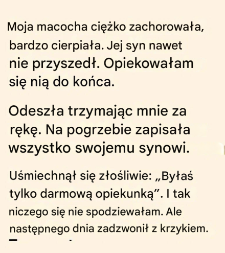 Dzień po pogrzebie nic już nie było takie samo