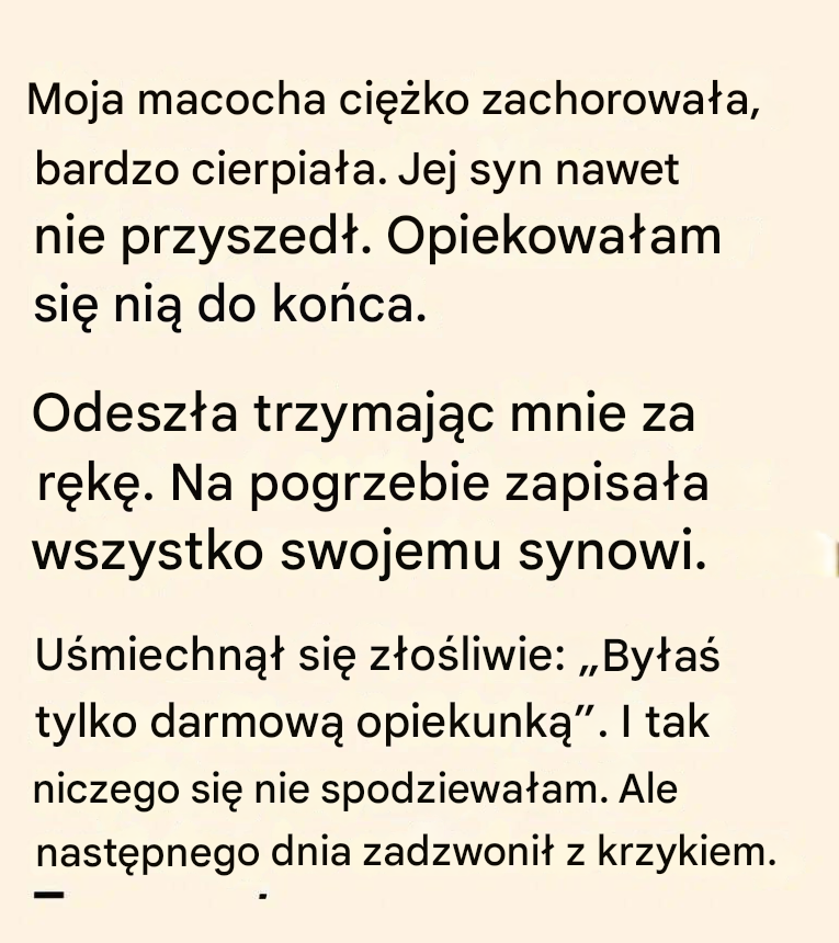 Dzień po pogrzebie nic już nie było takie samo