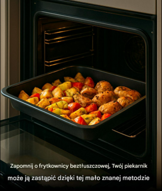 Zapomnij o frytkownicy powietrznej, Twój piekarnik może ją zastąpić dzięki tej mało znanej metodzie