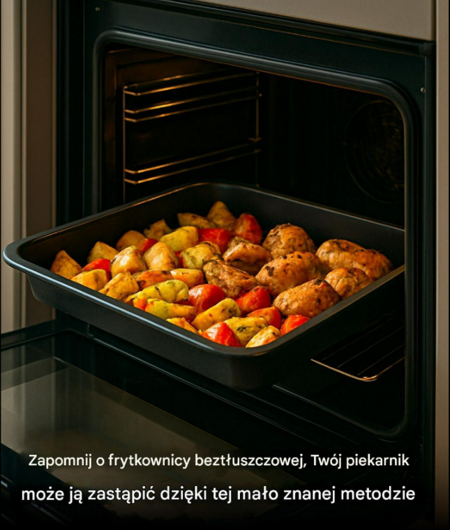 Zapomnij o frytkownicy powietrznej, Twój piekarnik może ją zastąpić dzięki tej mało znanej metodzie