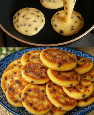 Przepis na naleśnik z jogurtem i kawałkami czekolady