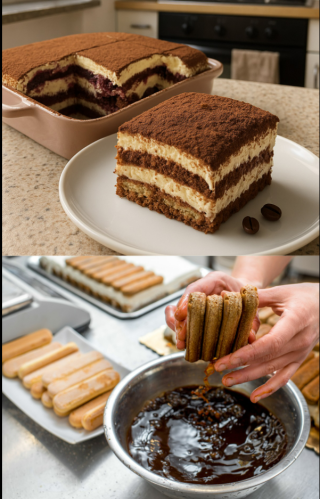 Klasyczne Tiramisu Kawowe