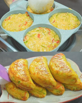 Wytrawne mini omlety warzywne