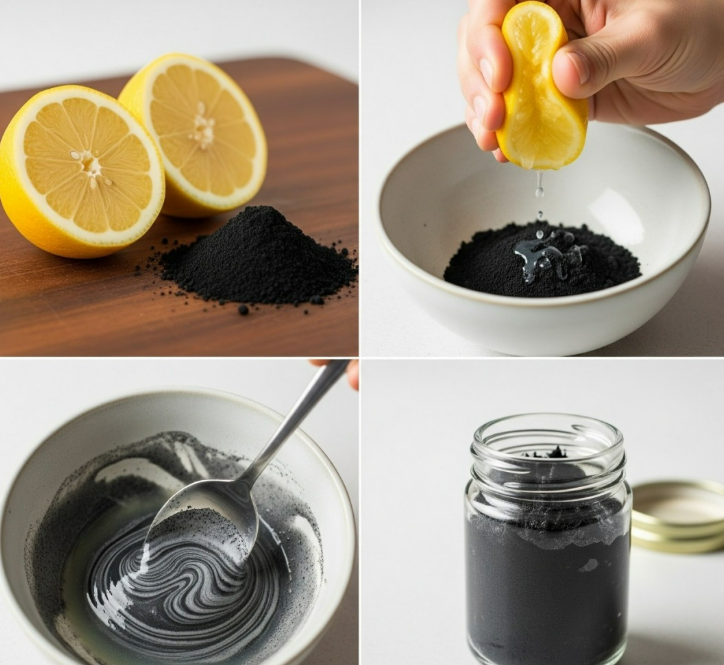 Wystarczy wymieszać CYTRYNĘ z WĘGLEM DRZEWNYM, a nie będziesz już musiał wydawać pieniędzy na targu