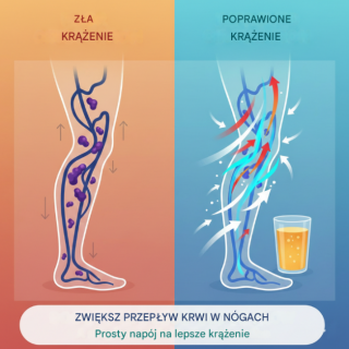 SZYBKO POPRAW KRĄŻENIE W NÓGACH — KOMPLETNY PRZEWODNIK PO NATURALNYCH NAPOJACH