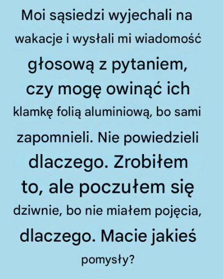 Owiń klamkę drzwi folią aluminiową przed pójściem spać — zaskakująco skuteczny trik bezpieczeństwa