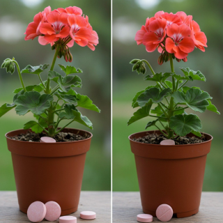 Wystarczy 1 tabletka, aby każdy domowy kwiat zakwitł: natychmiast ożyje