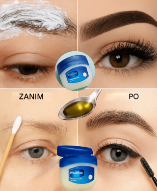 🌟Odblokuj piękne brwi i rzęsy: sekret wazeliny, dzięki któremu Twoje brwi będą gęste i naturalne