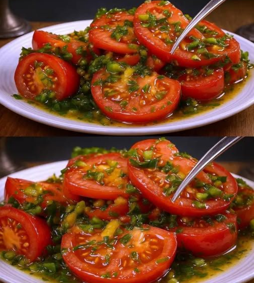 Magiczna sałatka pomidorowa: eksplozja smaków w ustach