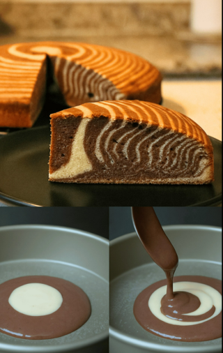 Wilgotne ciasto zebra – łatwy domowy przepis z efektem wypieku