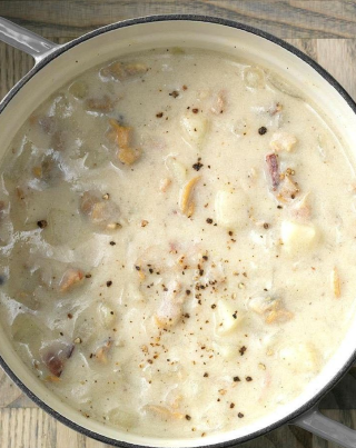 Chowder z mięczaków