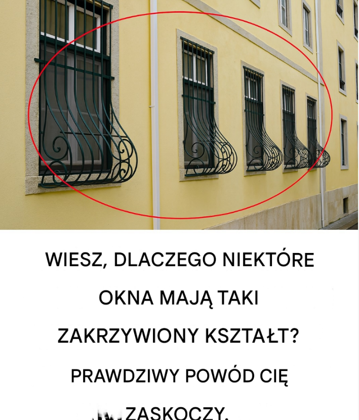 Dlaczego niektóre okna mają zakrzywione kratki zewnętrzne? Oto, co tak naprawdę robią