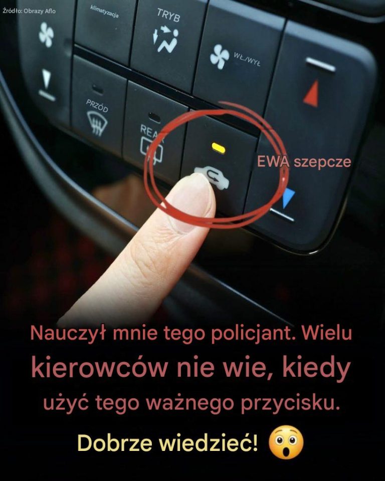 Przycisk na desce rozdzielczej, który większość kierowców ignoruje — i dlaczego tak naprawdę ma to znaczenie