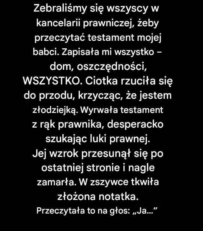„Wystarczył jeden list, żeby rozbić naszą rodzinę”