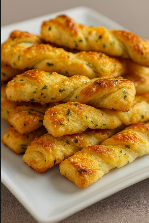 Domowe paluszki serowe