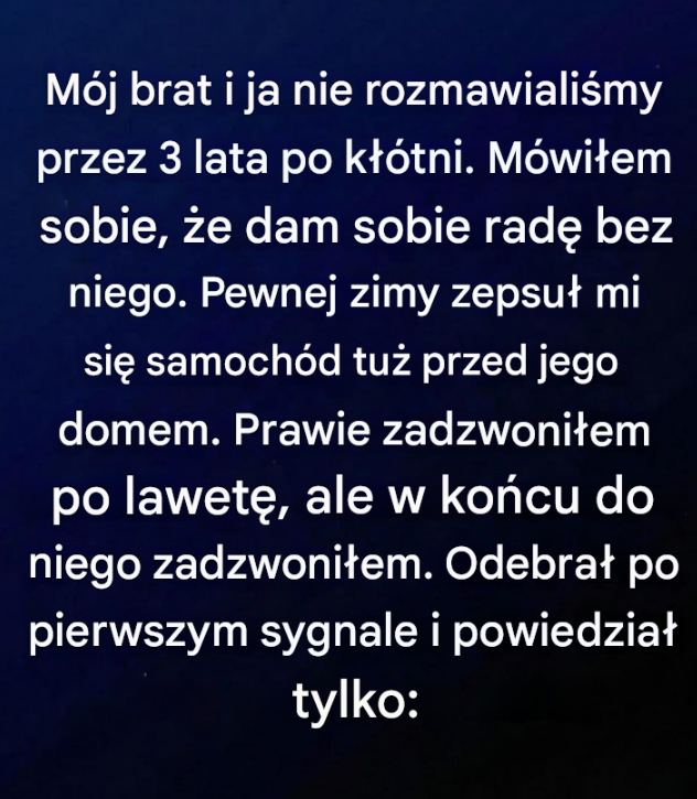 Dystans między nami był mniejszy, niż kiedykolwiek zdawałem sobie sprawę