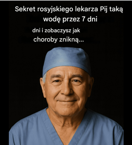 Tajne szpitale zachowują tajemnicę: Pij wodę w ten sposób, a twoje ciało ci podziękuje.