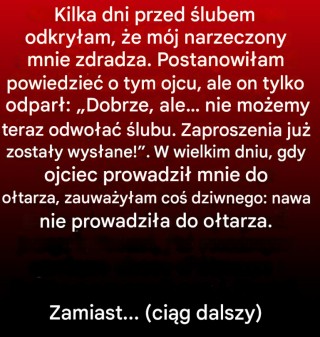 Inna ścieżka do naśladowania: jak ślub oznaczał nowy początek