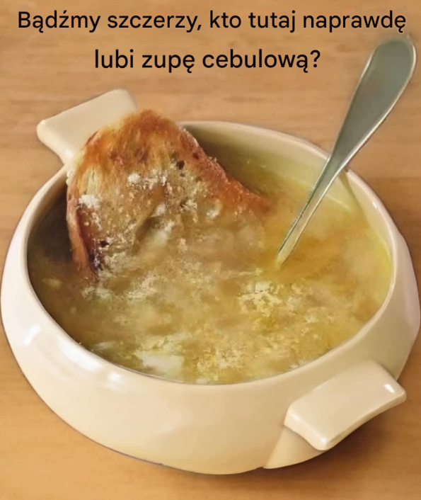 🥣 Tradycyjna zupa cebulowa: rozgrzewający klasyk na obiad