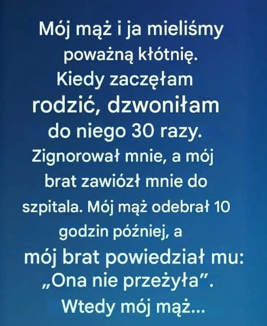 Noc, w której wszystko się zmieniło: jak cud w sali porodowej przywrócił miłość do życia