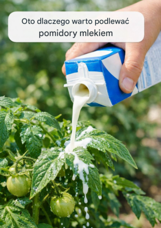 Oto dlaczego warto podlewać pomidory mlekiem