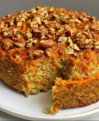 Zdrowy przepis na owsiane ciasto marchewkowo-jabłkowe