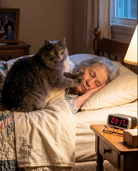 Kot budził swoją właścicielkę każdej nocy i zmuszał ją do spania na kanapie. Skarżyła się na bezsenność, aż pewnego dnia została przebadana.