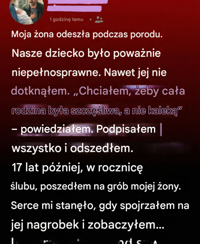 Siedemnaście lat po odejściu ojciec wrócił, szukając przebaczenia.