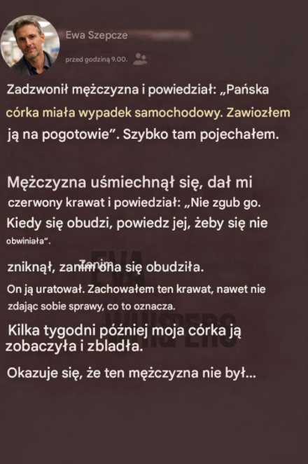 Jak jeden nieoczekiwany gest może wszystko zmienić: historia o czerwonym krawacie i człowieczeństwie