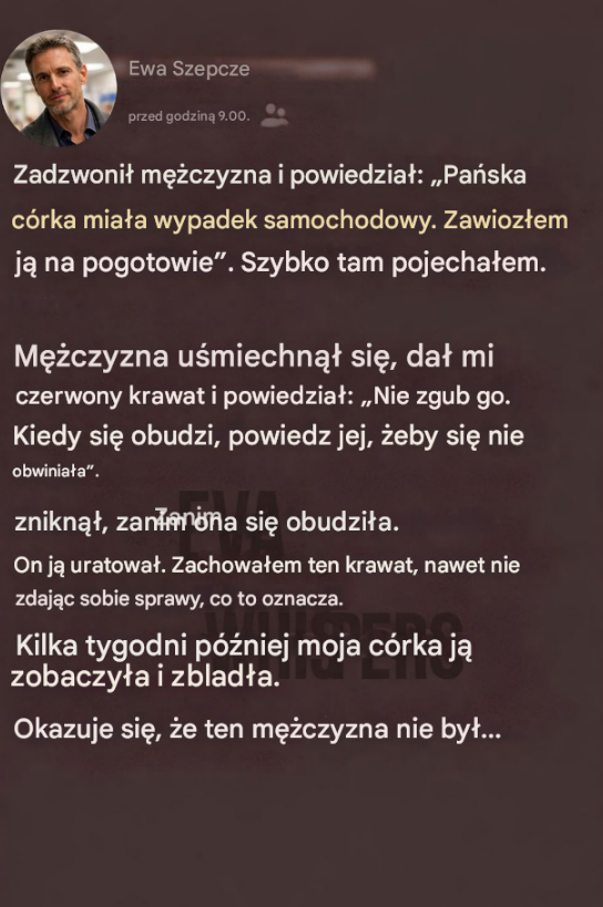 Jak jeden nieoczekiwany gest może wszystko zmienić: historia o czerwonym krawacie i człowieczeństwie